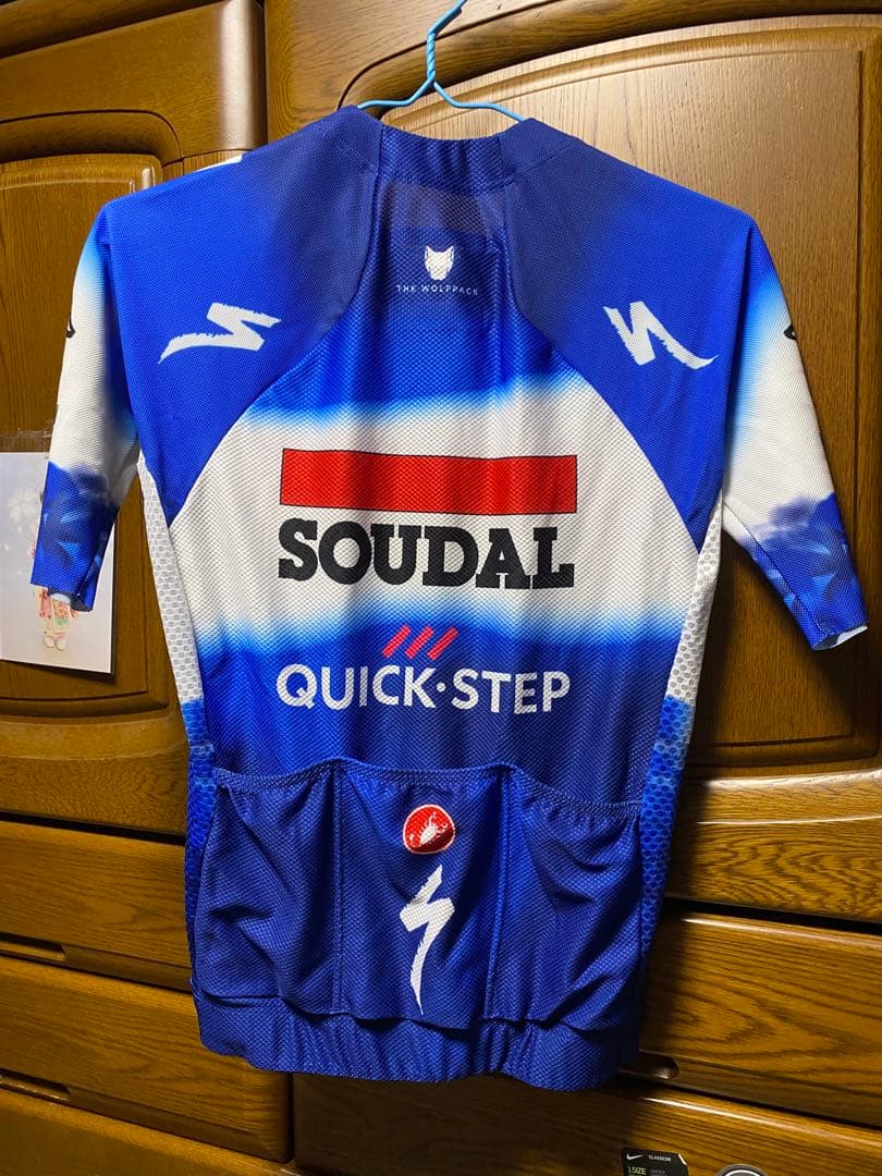 カステリSoudal Quick-Step サイクルジャージ Sサイズ