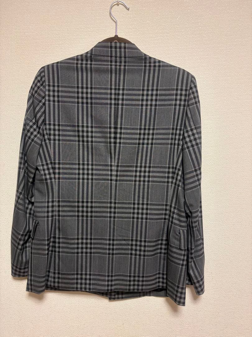 【極美品】BEAUTY&YOUTH ダブル ブレスト チェック ジャケット S