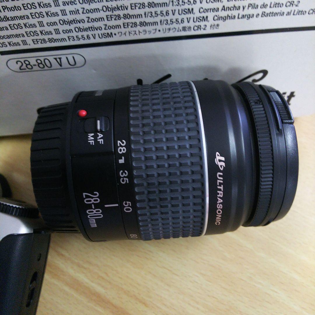 Canon EOS Kiss III Kit フィルム一眼レフカメラ