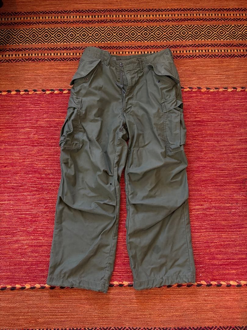 ヴィンテージ M65 カーゴパンツ　カーキ