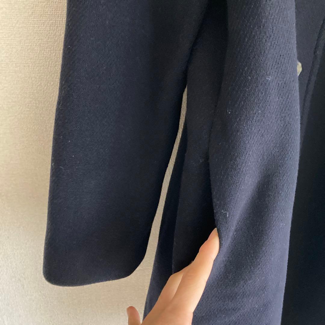 a.p.c.＿アーペーセー＿ボア襟ウールコート_Doll Coat_入学式卒業式