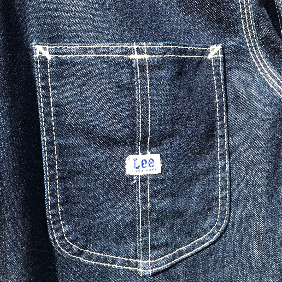 リー　オールインワン　つなぎ　L　インディゴ