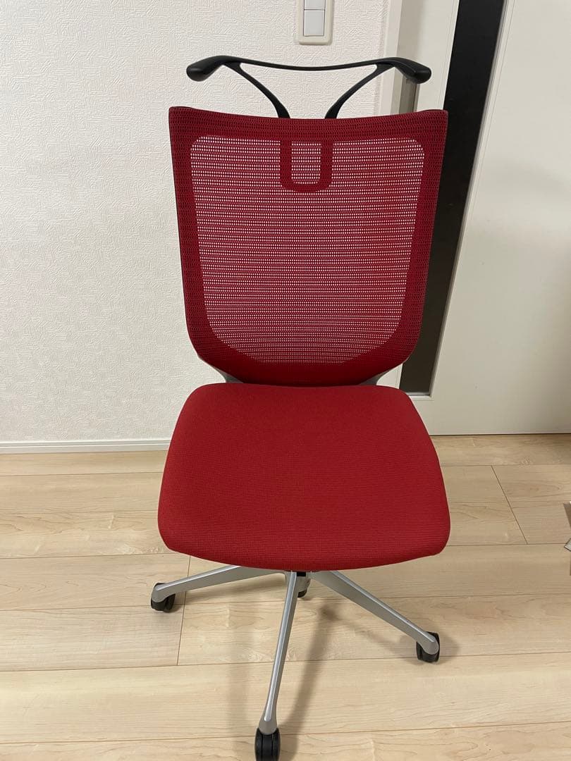 直取引価格　❗️オカムラ Baron バロンチェア レッド