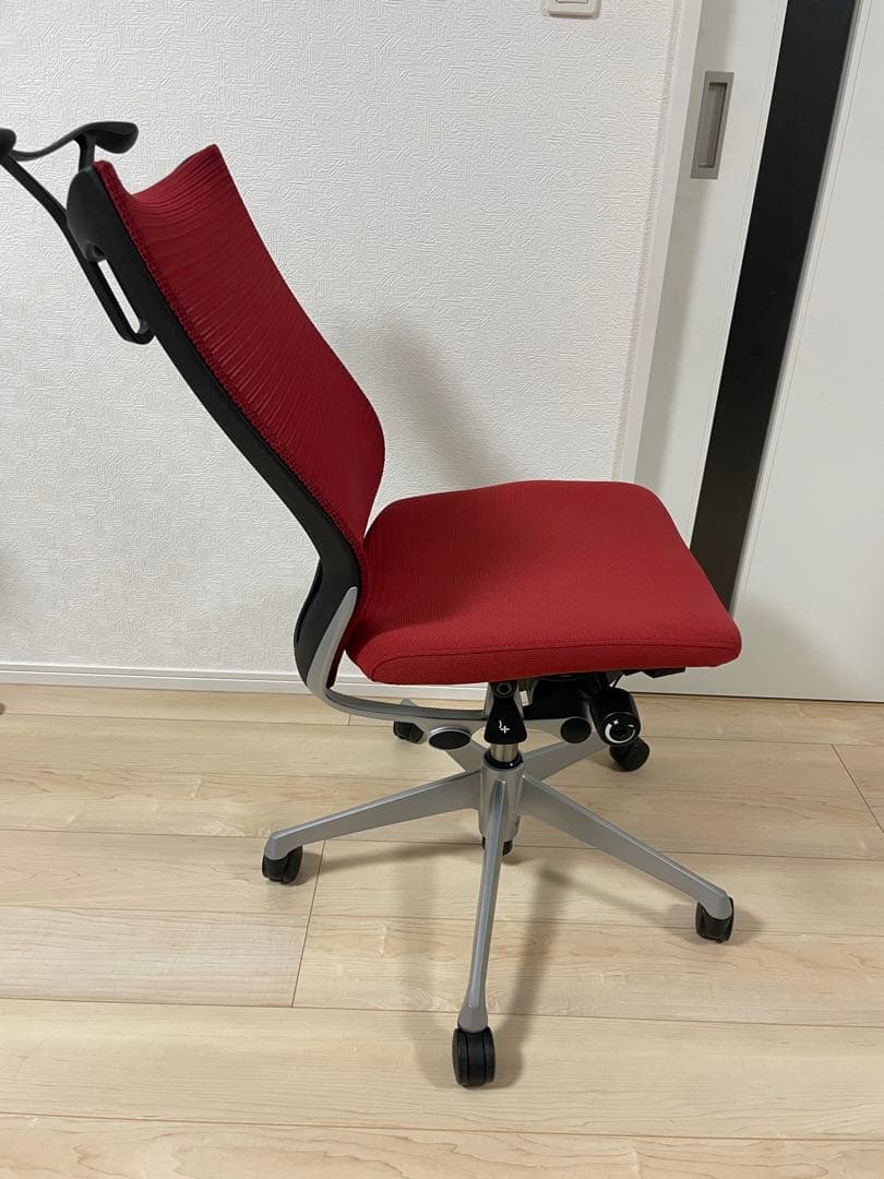 直取引価格　❗️オカムラ Baron バロンチェア レッド