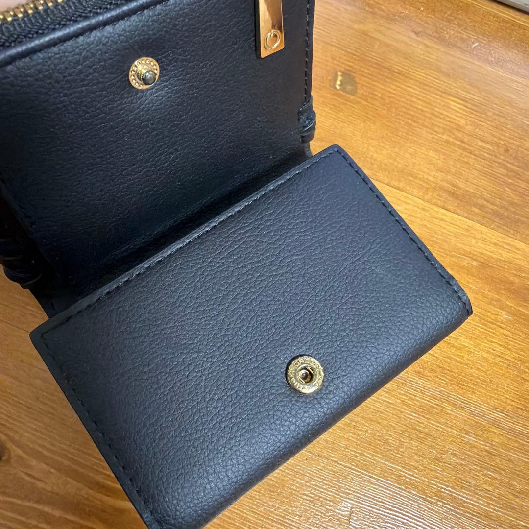 lovst tokyo ブラックレザーケース 編み込みデザイン