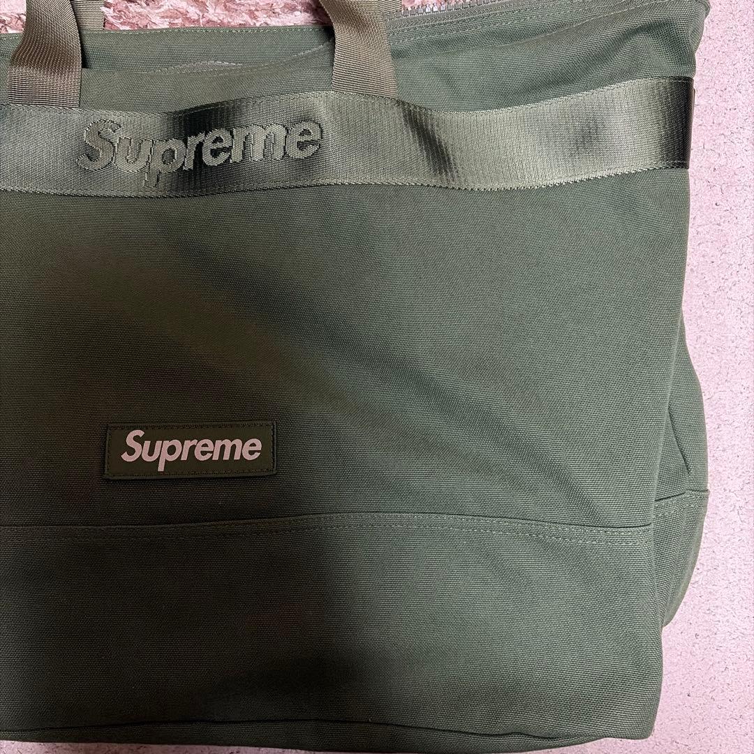 Supreme ショルダーバッグ カーキ　シュプリーム　2025ss トート