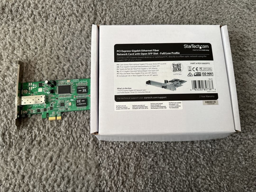 内蔵型SSD StarTech.com PEX1000SFP2