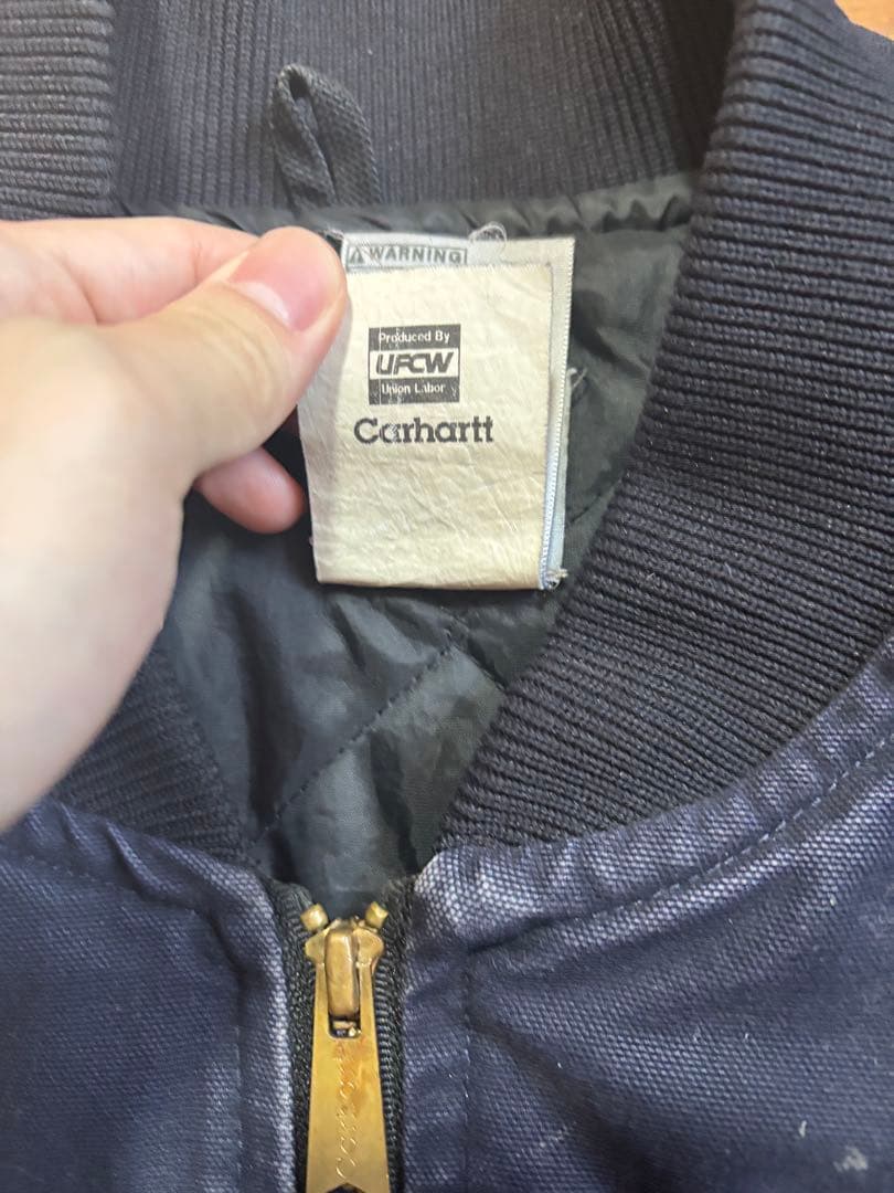 Carhartt ダックベスト ネイビー USA製