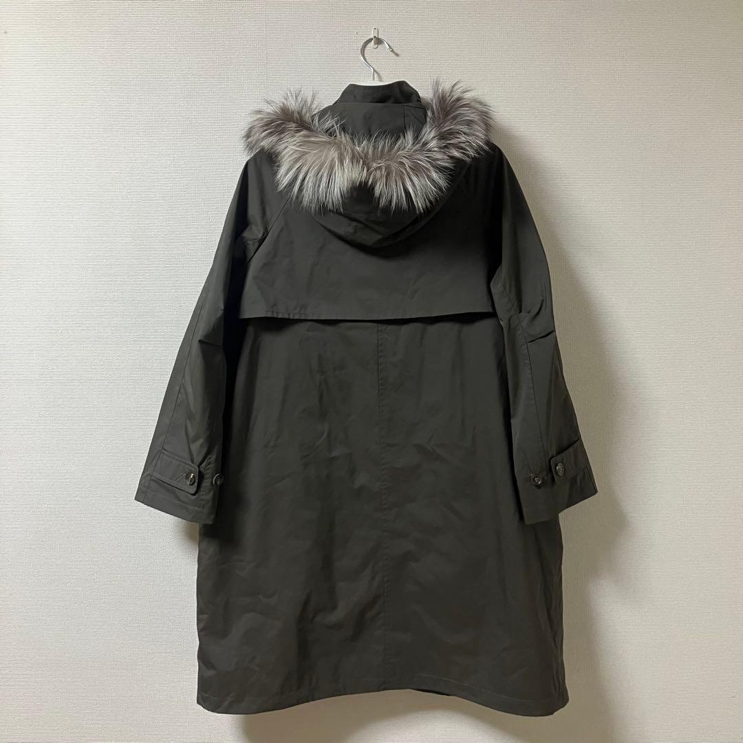 DAMA collection ダウン ライナー　フォックスファー モッズコート
