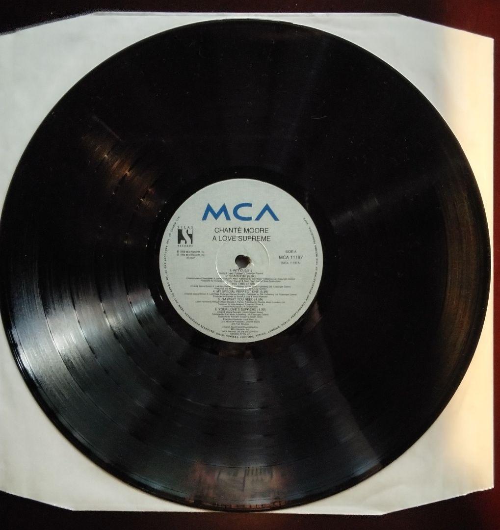 CHANTE MOORE「A LOVE SUPREME」LPレコード