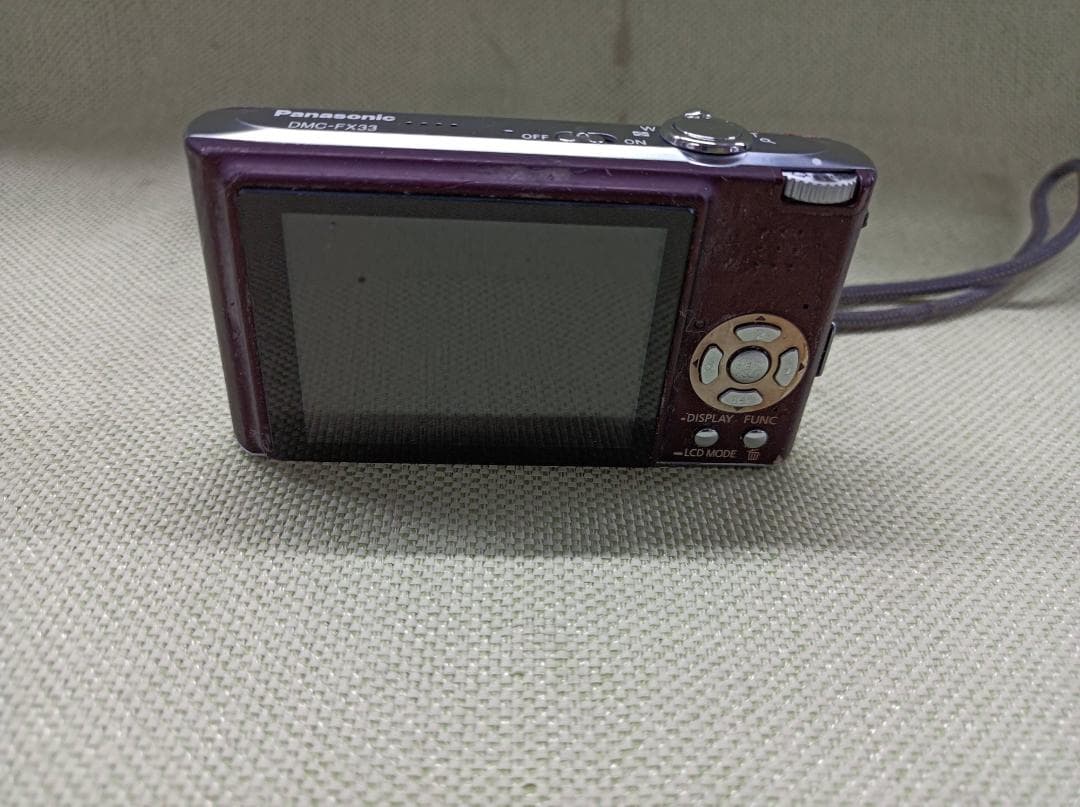 都《KPAJF》パナソニック　LUMIX DMC-FX33 ショコラブラウン