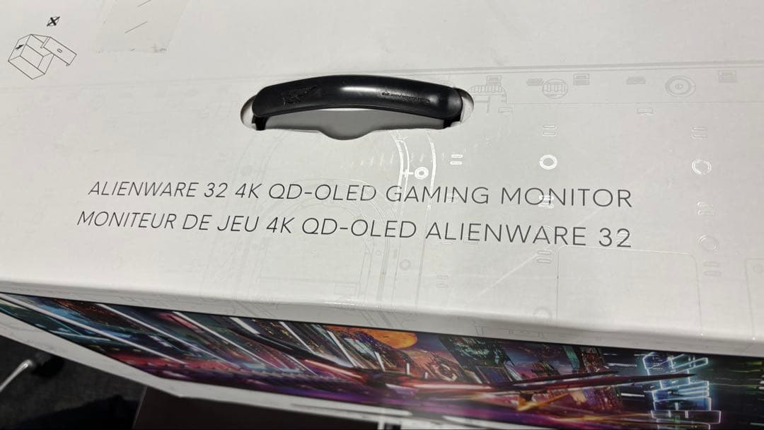 【未開封】Alienware 32 4K QD-OLED ゲーミングモニター