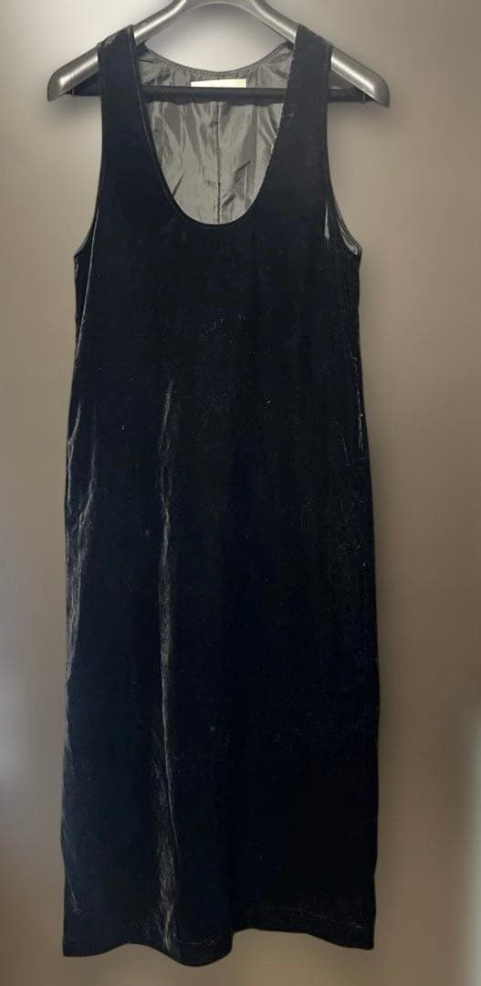 アンヌーク Velour Balloon Onepiece