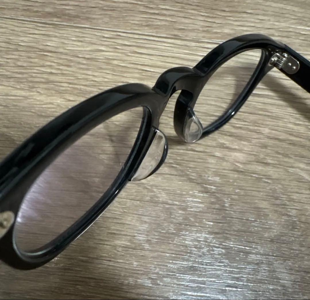 MOSCOT ブラックフレーム メガネ セット