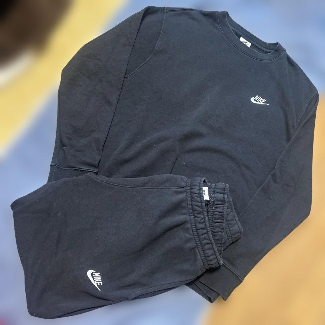 NIKE スウェット セットアップ 刺繍ロゴ ジョガーパンツ スウェットパンツ