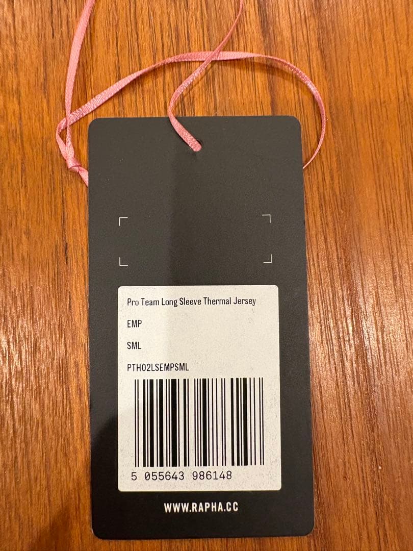 Rapha long sleeve thermal jersey Sサイズ