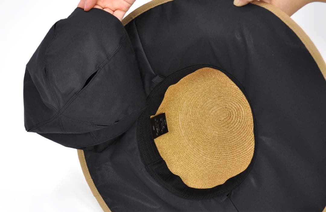 サンバリア100 ブレードハット 麦わら帽子