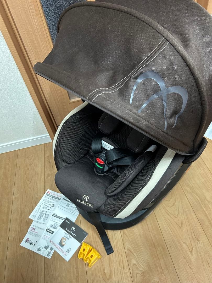 ♡美品エールベベクルット3i　プレミアム　ISOFIX♡マロンブラウン♡