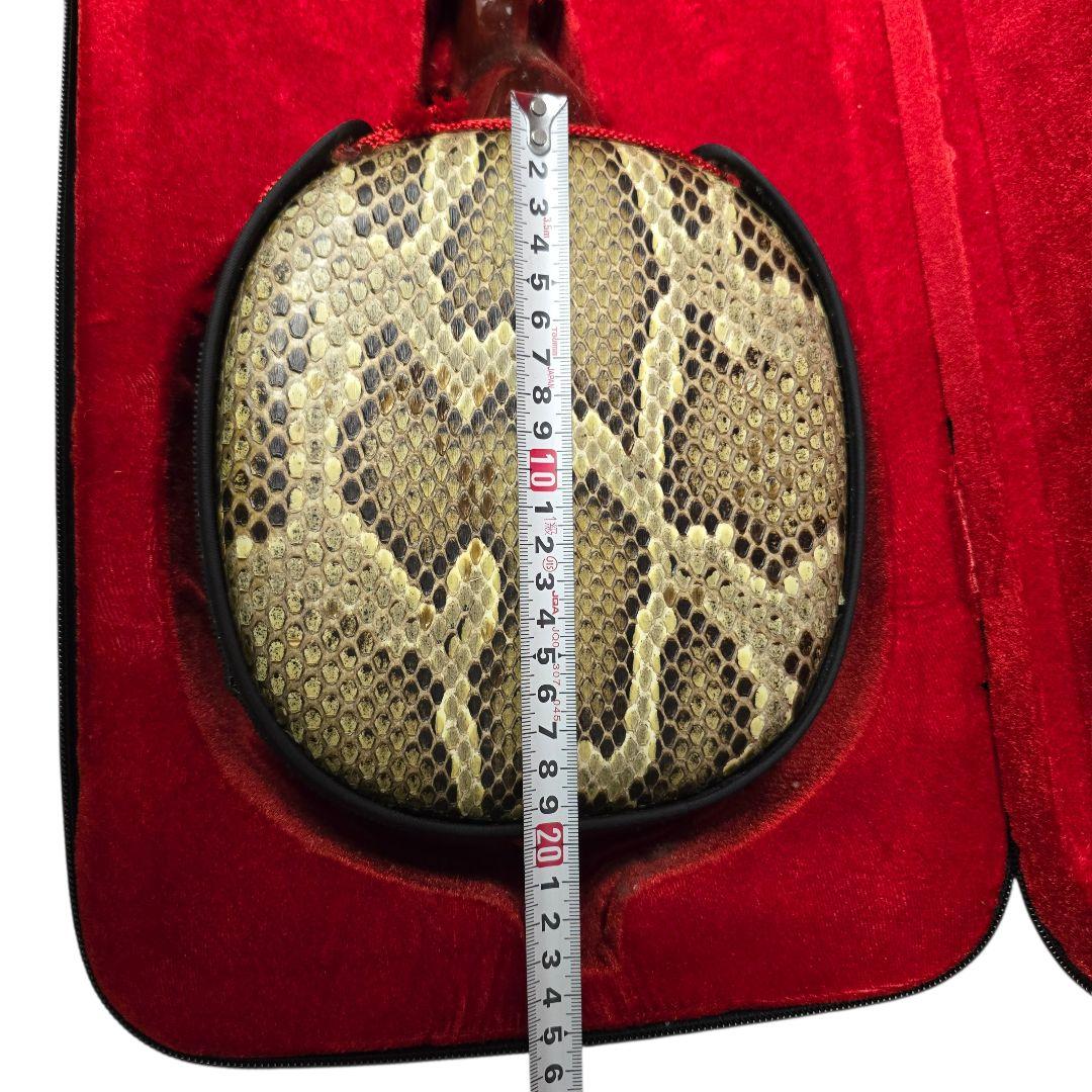 三味線本体 蛇味線 ケース付き