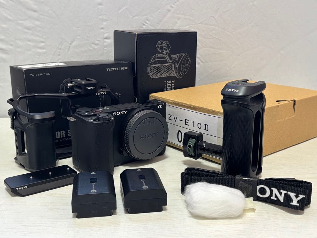 SONY ZV-E10 II 本体+ゲージセット