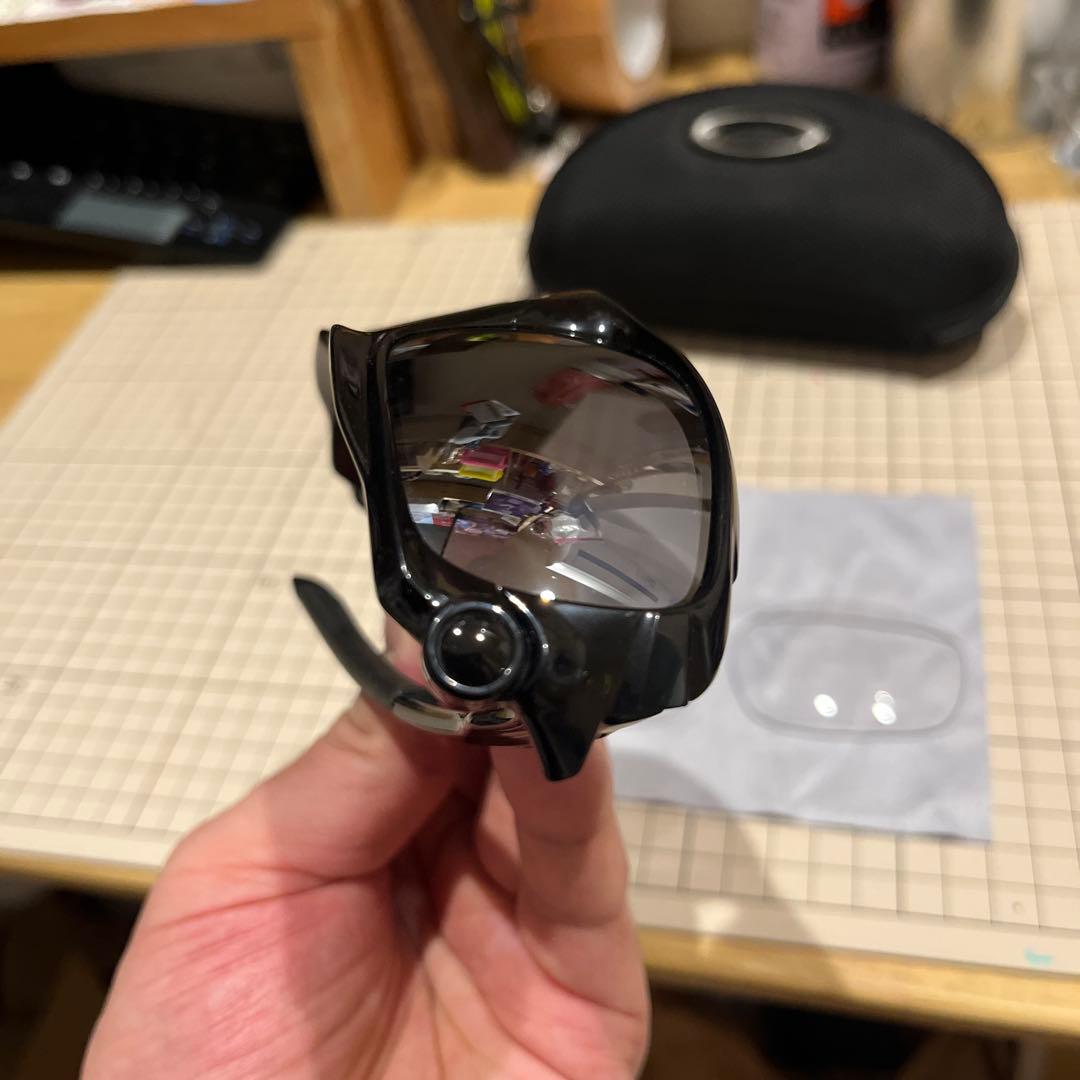 オークリーサングラス　JAWBONE クリアレンズ　ケース付き