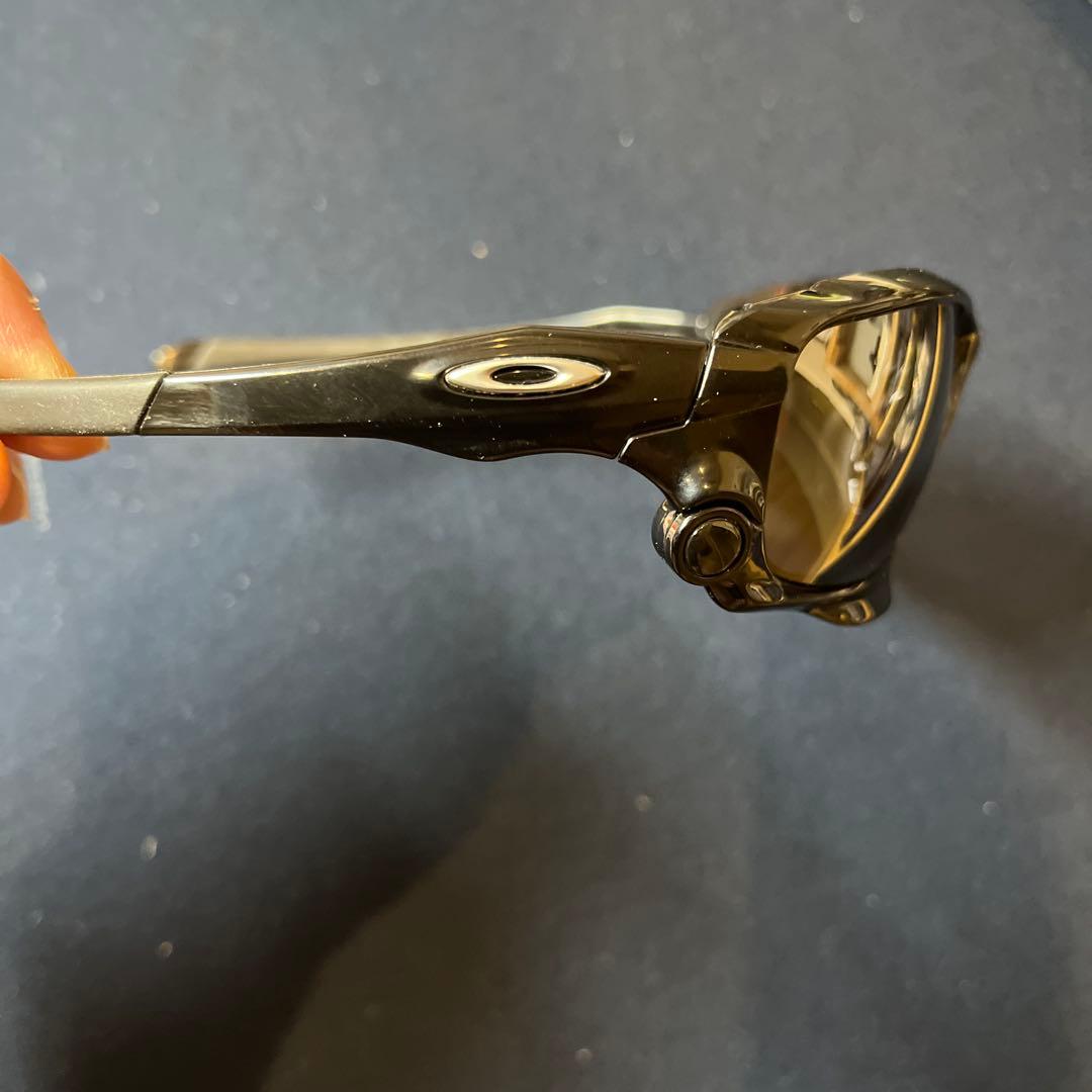 オークリーサングラス　JAWBONE クリアレンズ　ケース付き