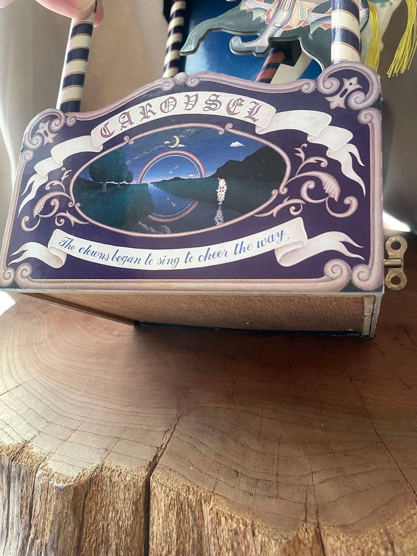 むらいこうじ　サーカス CAROUSELメリーゴーランド オルゴール