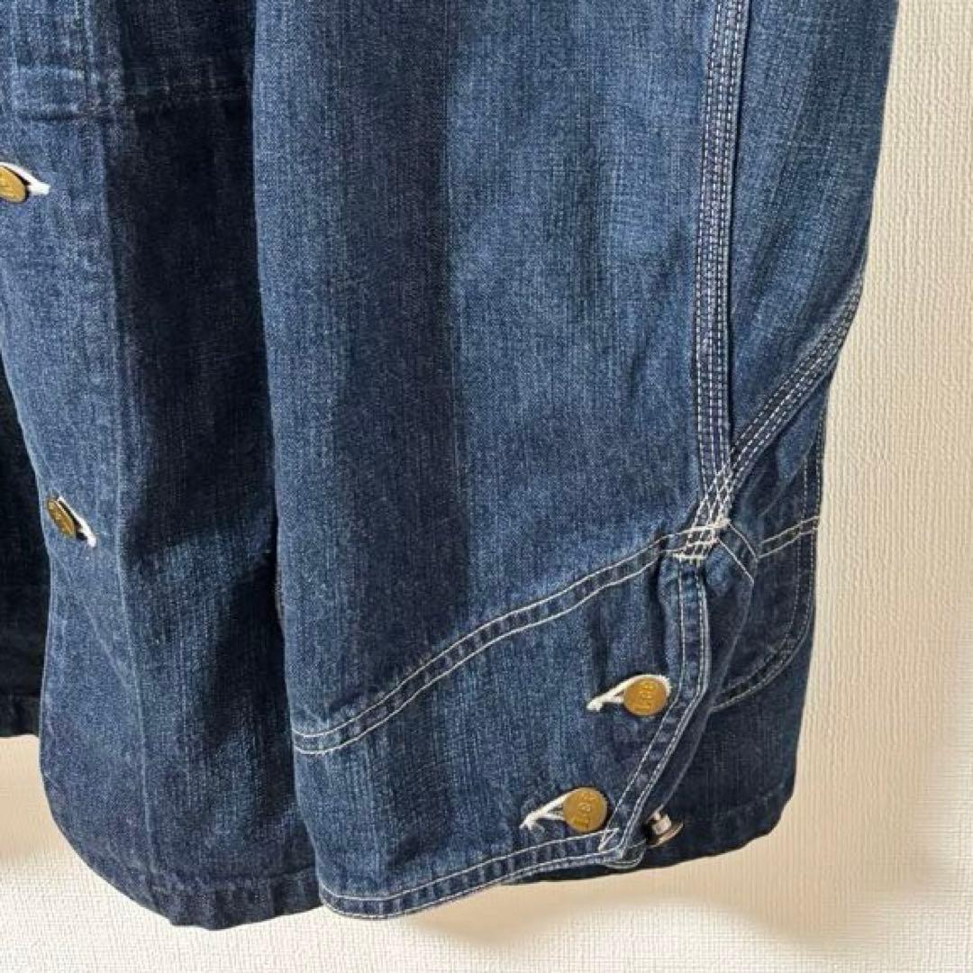 zhongjingsaji Lee デニム セットアップ インディゴブルー