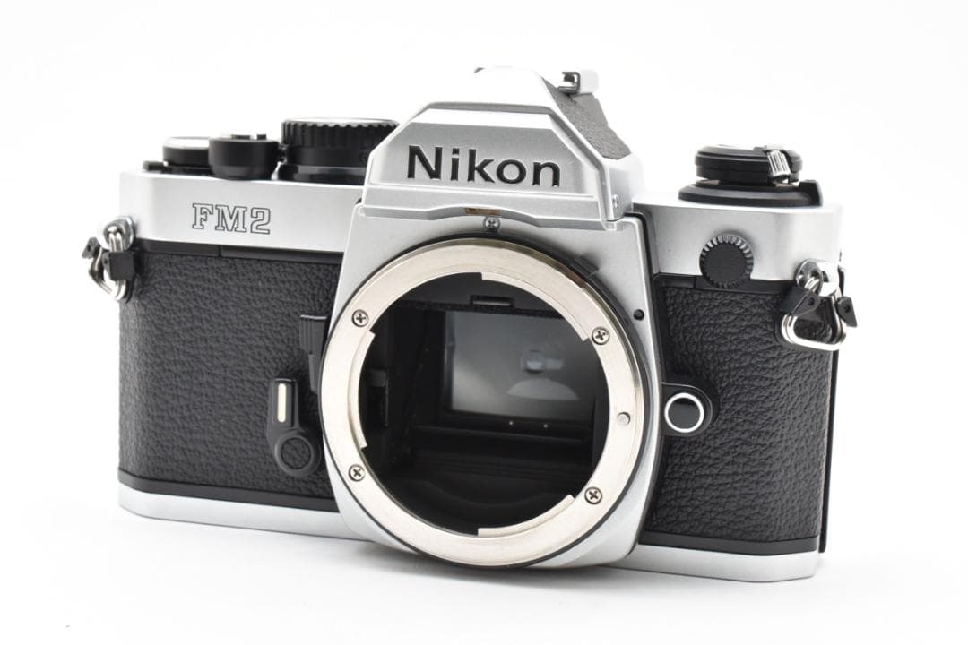 新品級 NIKON ニコン NEW FM2 シルバー モルト新品交換済 C624