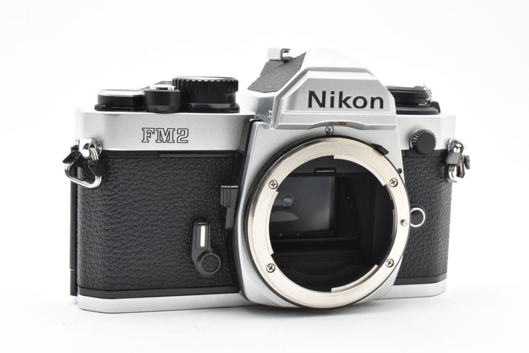 新品級 NIKON ニコン NEW FM2 シルバー モルト新品交換済 C624