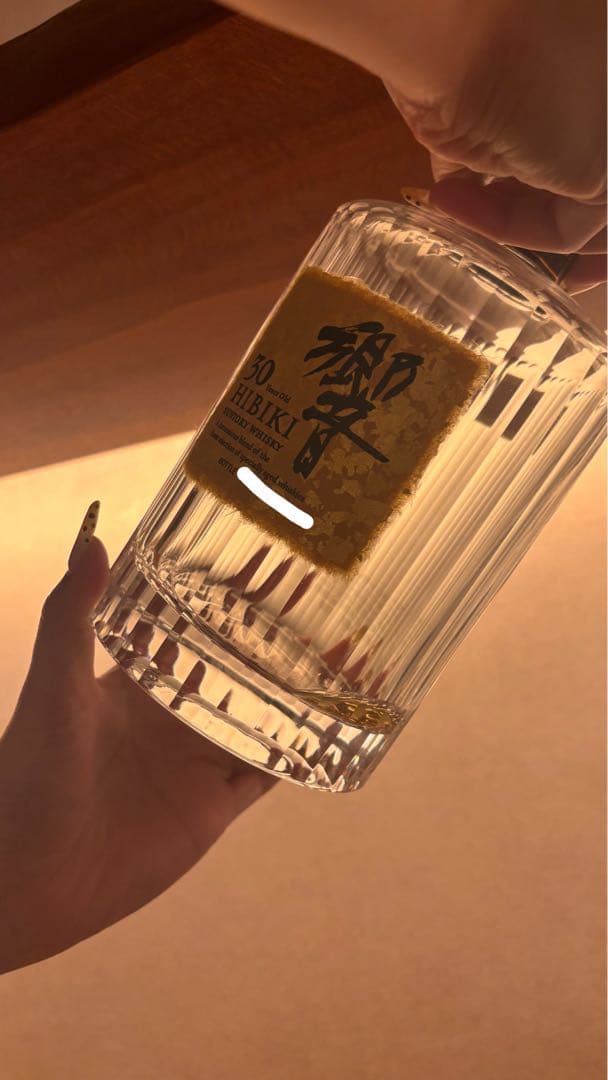 響 30年 ウイスキー クリスタルボトル