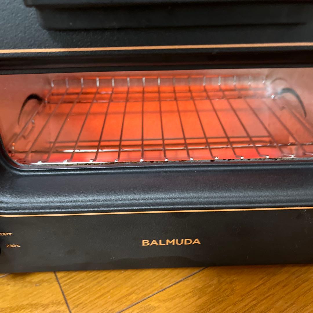 バルミューダスチームトースター2022年ブラック KO5A-BK