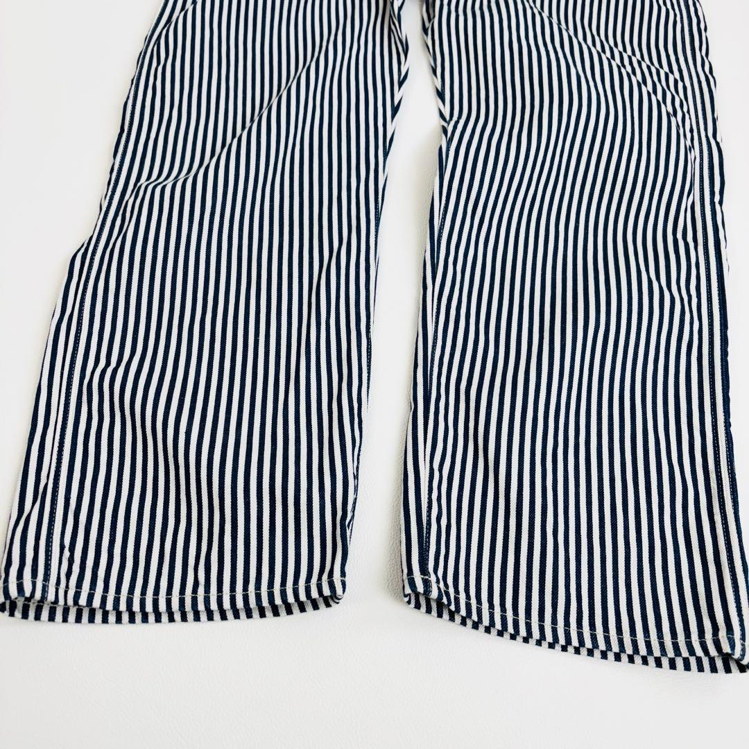 1685【極美品】45R 小麦デニムの908ペインターパンツ ヒッコリーパンツ