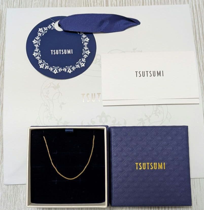 ☆*☆様 TSUTSUMI ジュエリーツツミ K18YG ネックレス 40cm