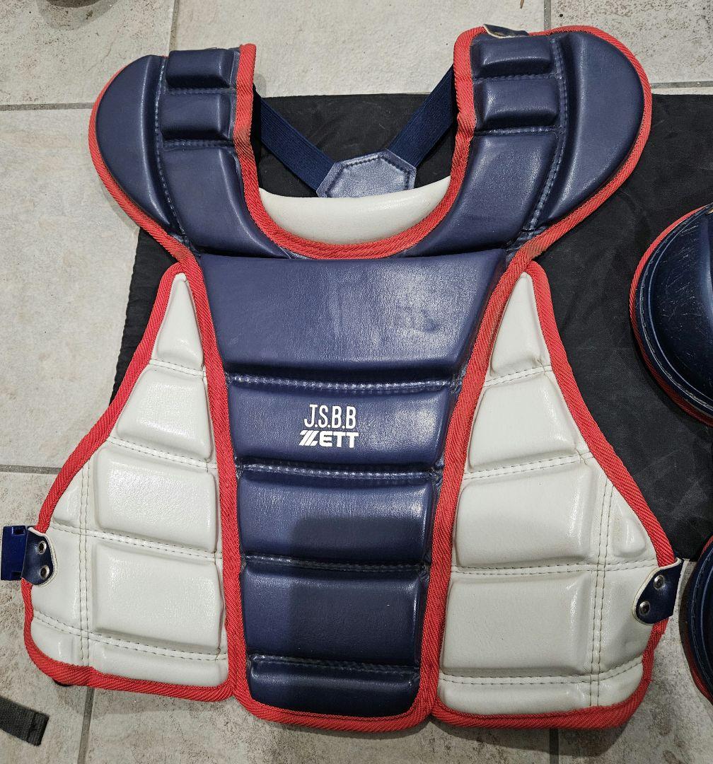 ZETT キャッチャー用プロテクター JSBB