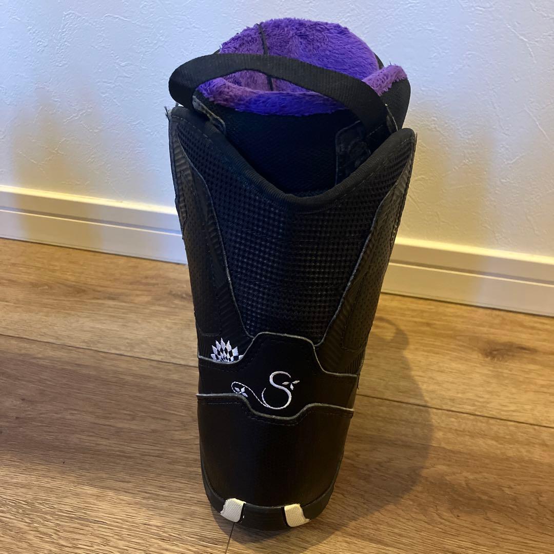 Salomon スノーボードブーツ ブラック/パープル　23cm