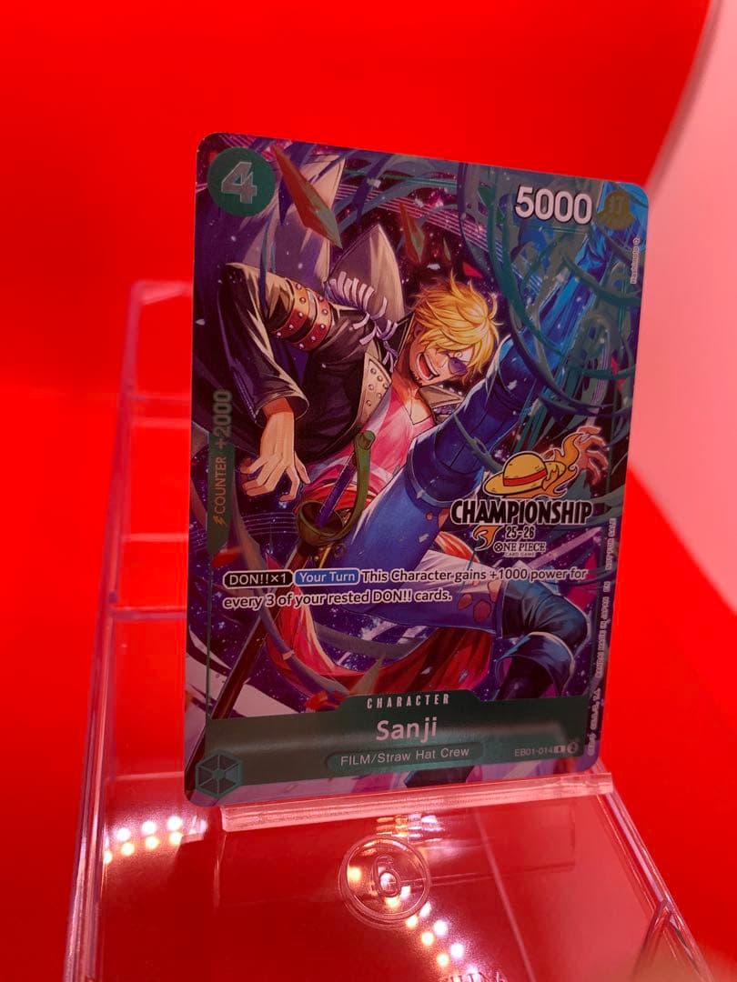 【英語版】サンジ CS2025-26 ワンピースカード
