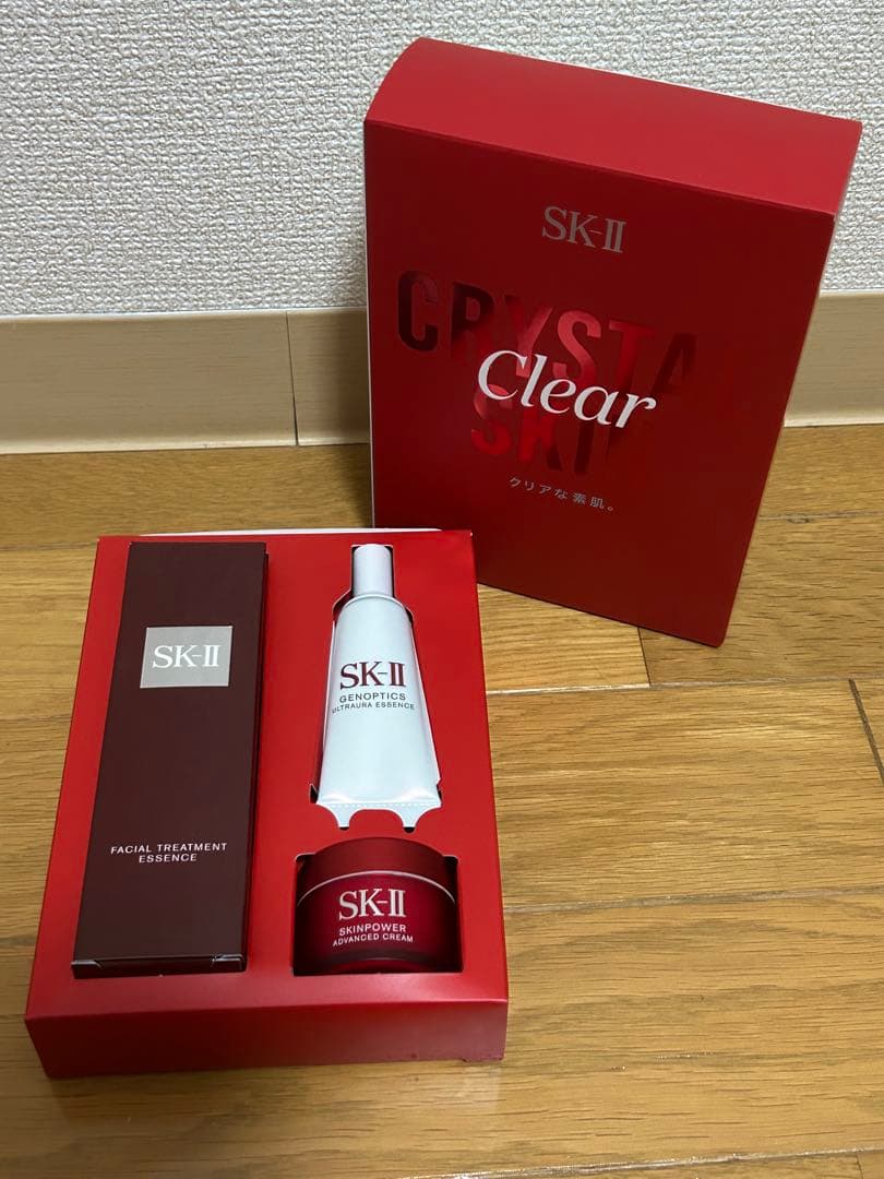 【新品未使用】SK-II CRYSTAL CLEAR SKIN ギフトボックス