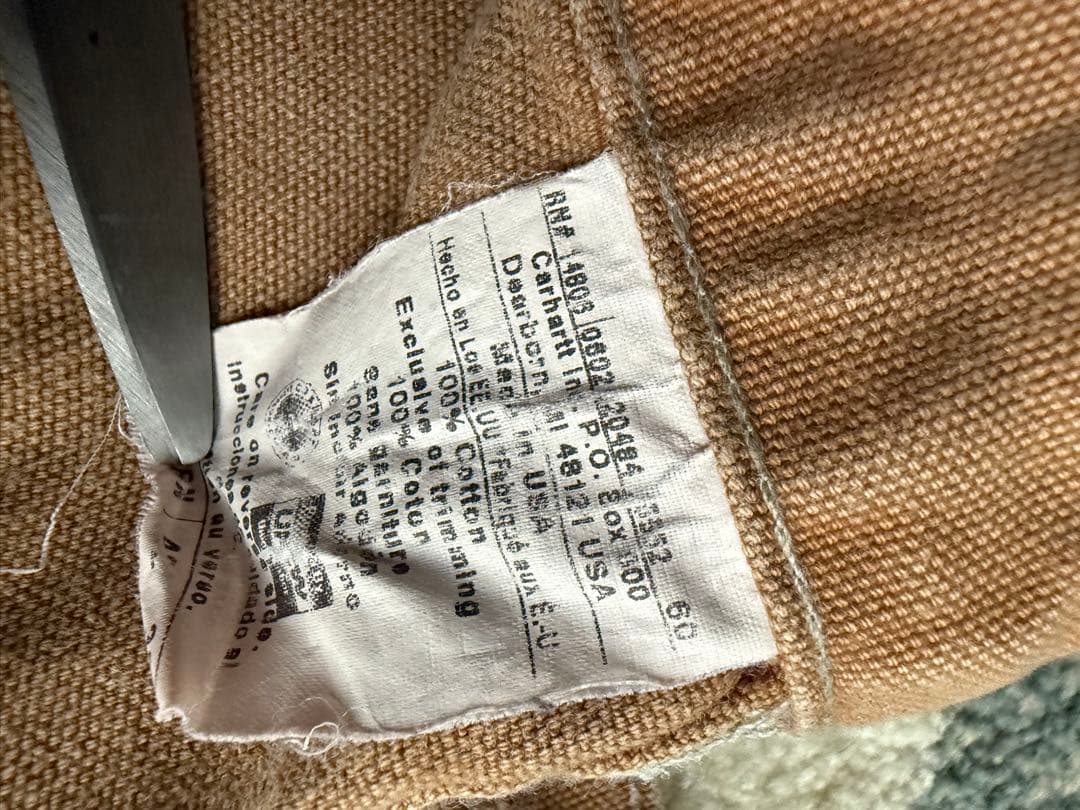 4*U様 Carhartt ダブルニー　USA製　90s