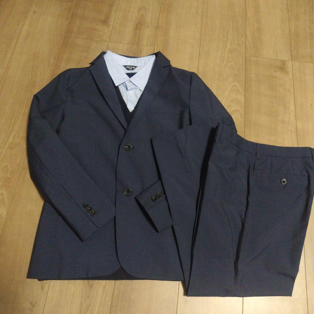 コムサイズム☆マイクロチェックスーツ