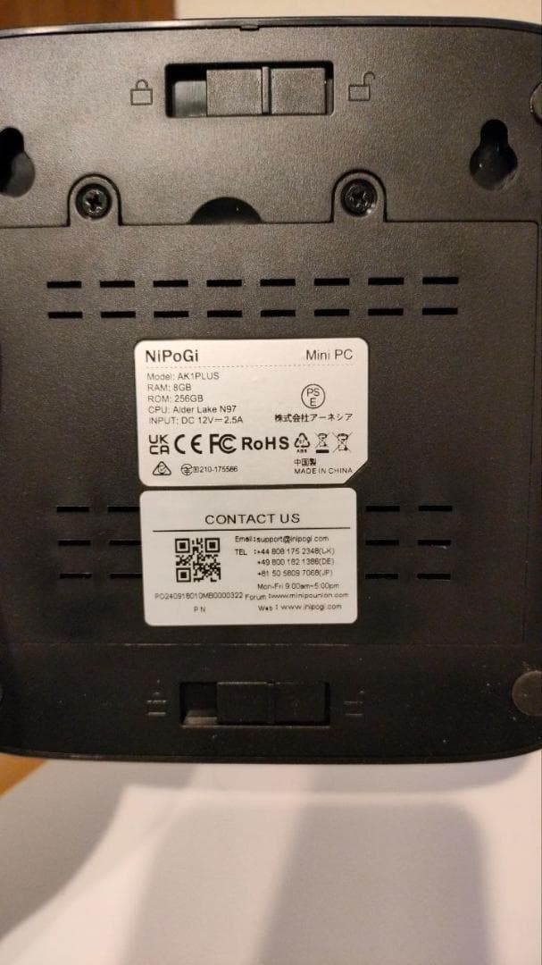 ミニPC Mini PC Nipogi