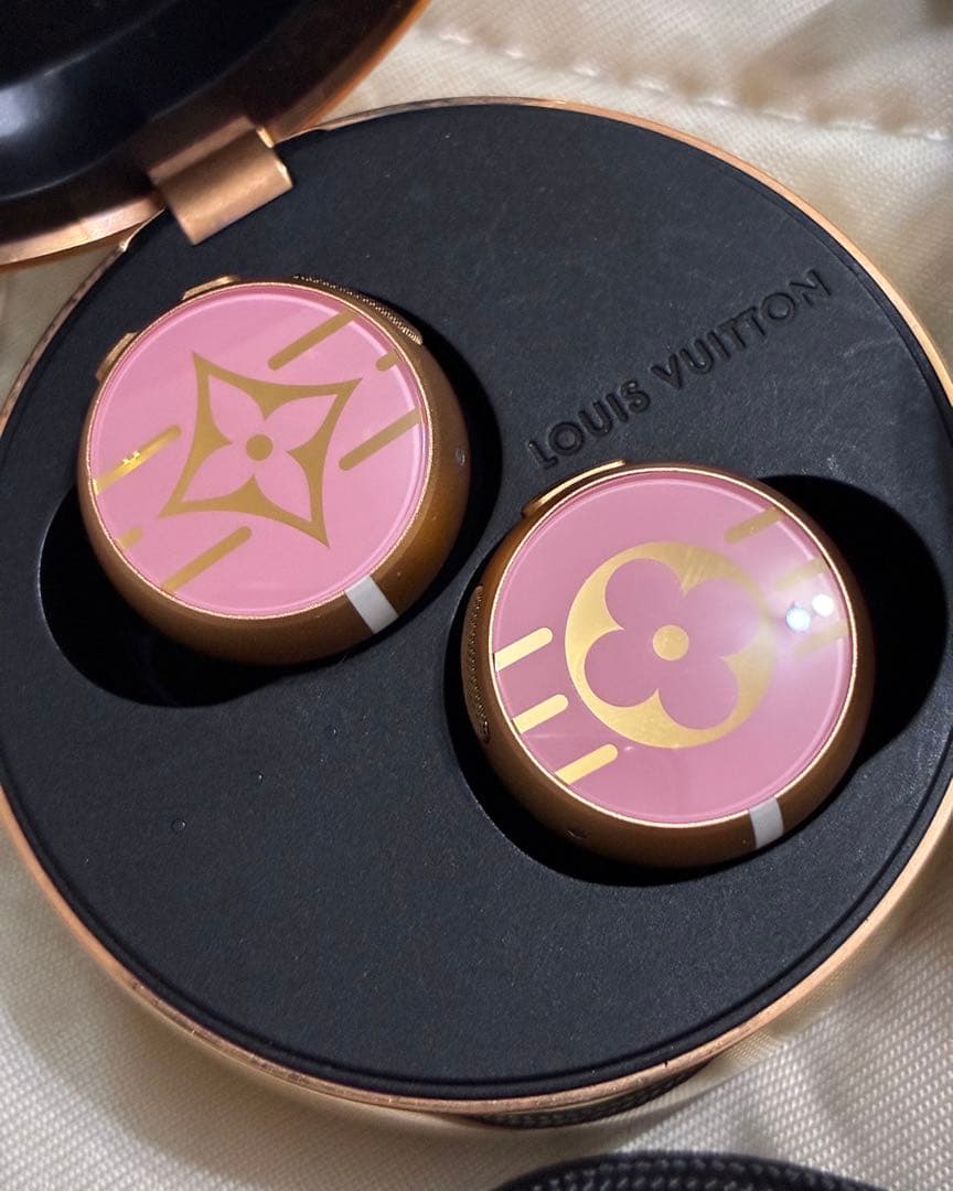 【匿名配送】LOUIS VUITTON Bluetooth イヤホン ピンク