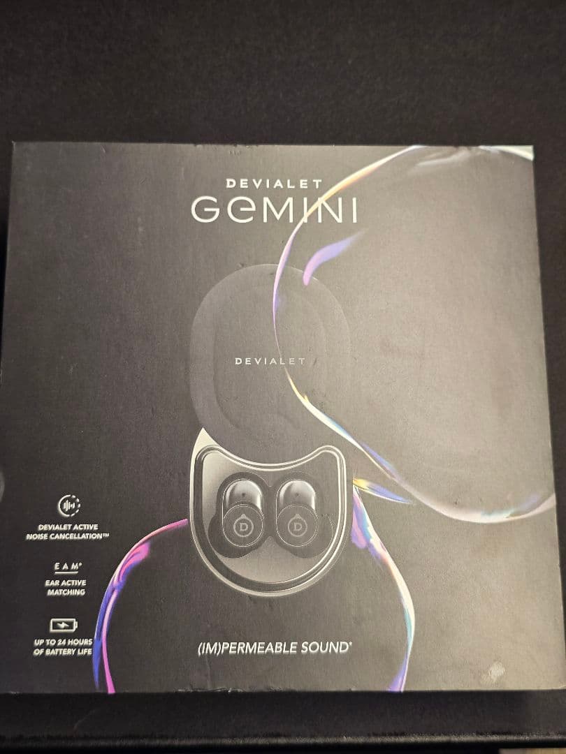 DEVIALET ワイヤレスイヤホン ブラック