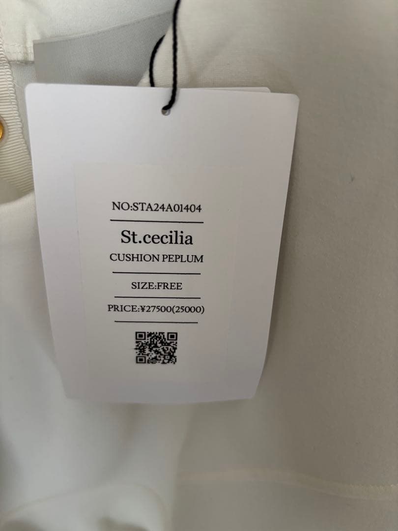 未使用girlish St.cecilia ガーリッシュクッションペプラム