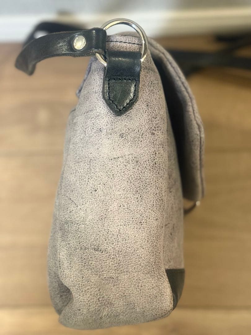 RYU クーズー革　ショルダーバッグ　クラウド