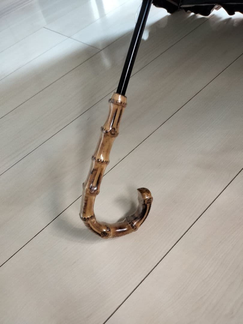 サンバリア100長傘　M フリル付き日傘【ピンク】