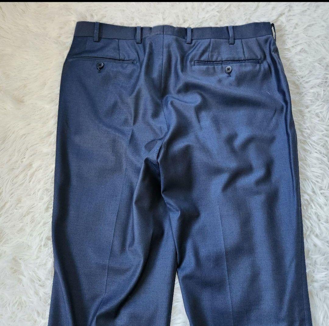 極美品 ONLY スーツ REDA 希少サイズ180 XL相当 ウール ブルー