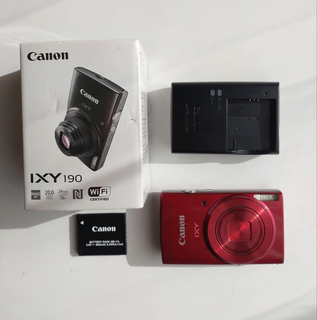 Canon IXY 190 レッド