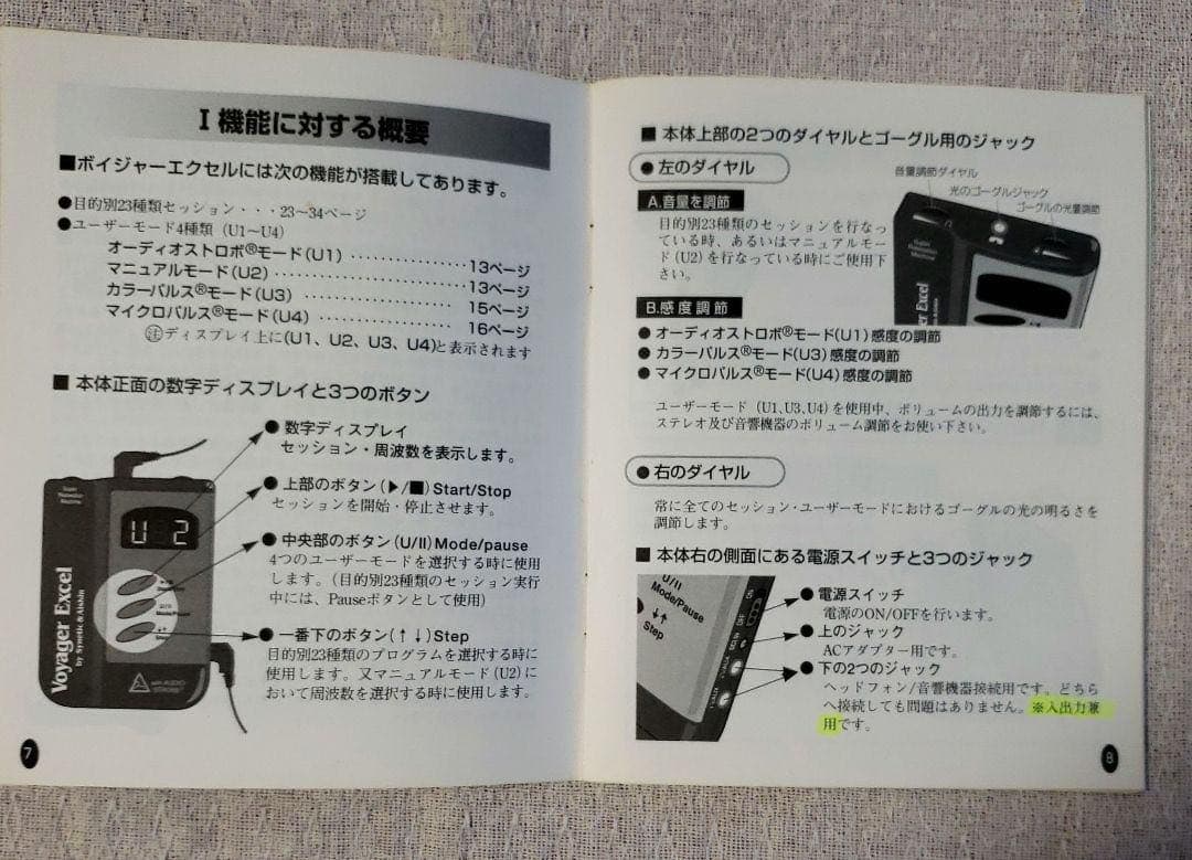 ボイジャーエクセル α波 集中力を高める シンクロエナジャイザー