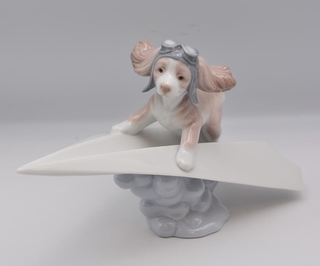 飛ぼうよ　＃6665　★リヤドロ　スペイン　光沢仕上げ　絶版　美品 ご成約済み